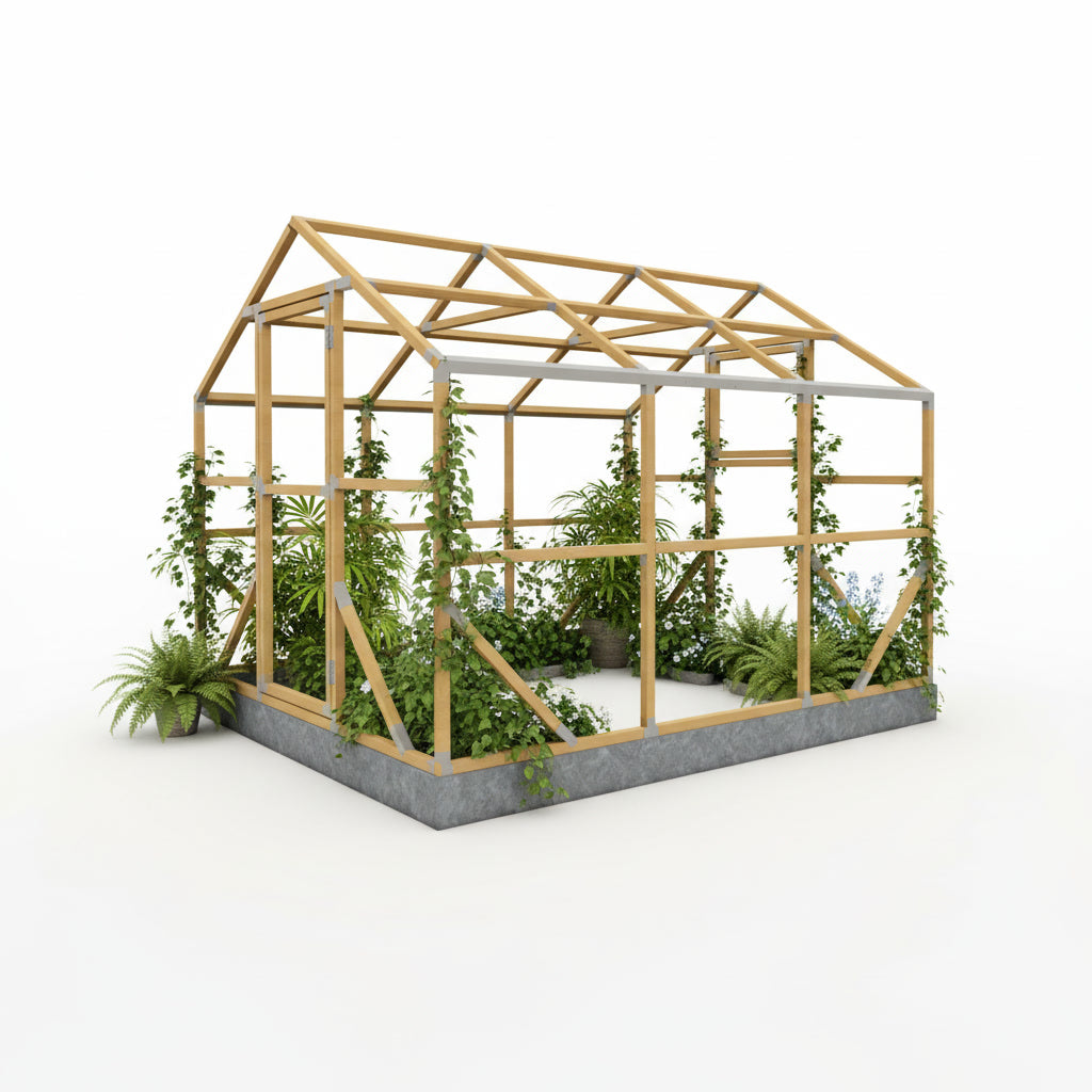 Medinis šiltnamis 2,6x3