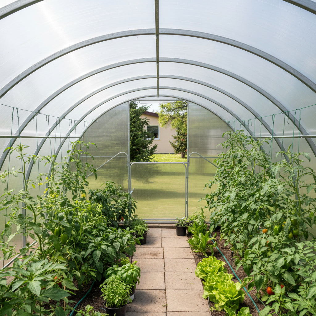 Metalinis šiltnamis 3,14x8