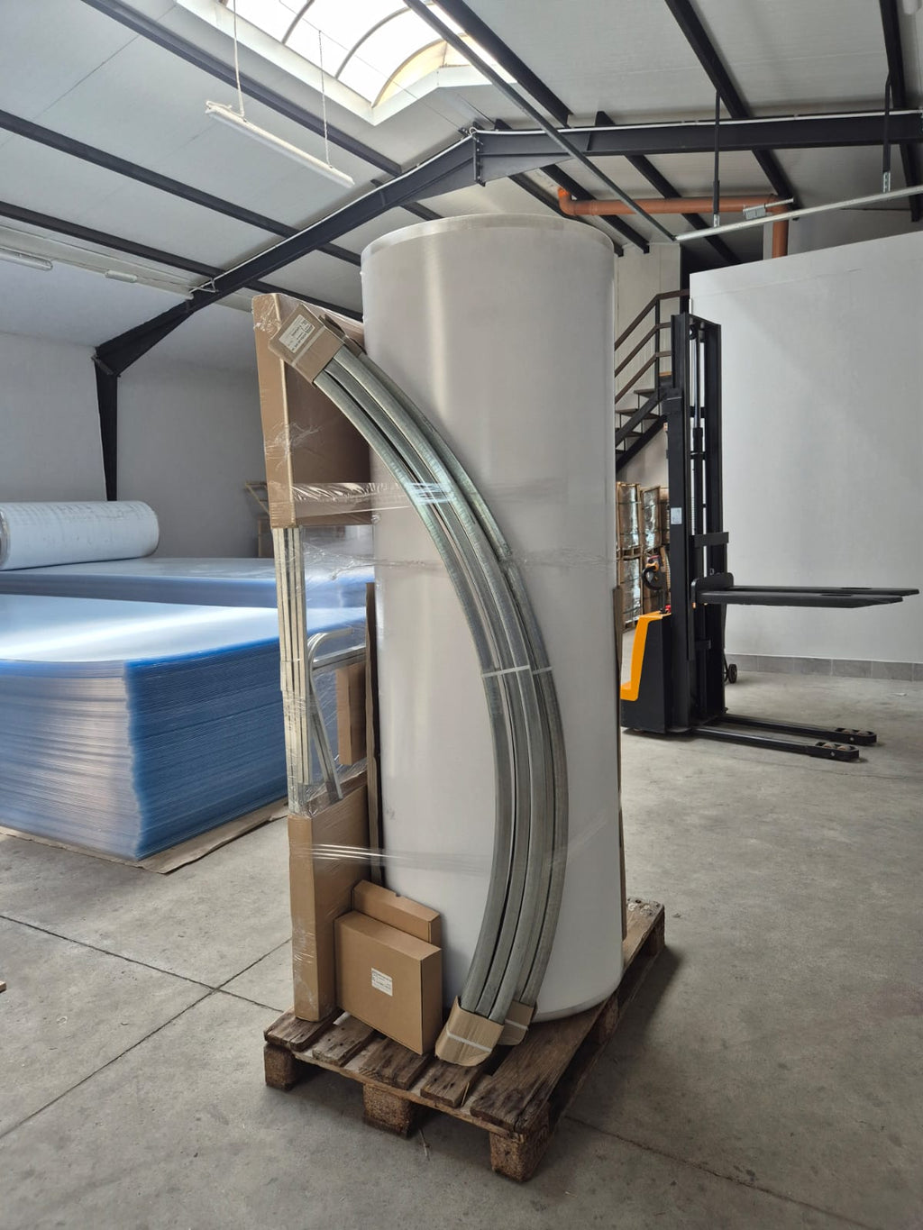 Metalinis šiltnamis 3,14x8