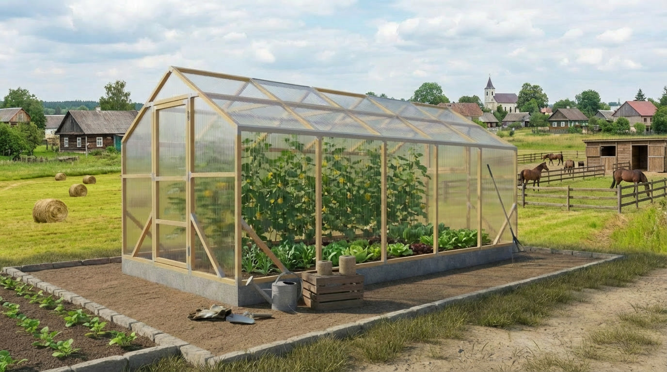 Medinis šiltnamis 2,6x5